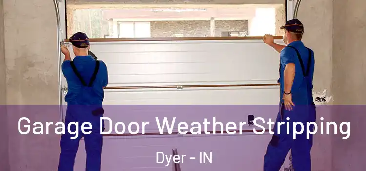  Garage Door Weather Stripping Dyer - IN